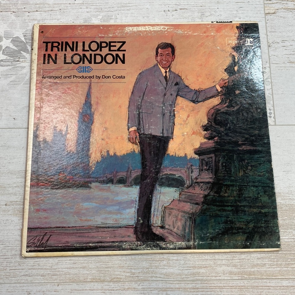 4/$50 Vintage Trini Lopez In London Vinyl Record